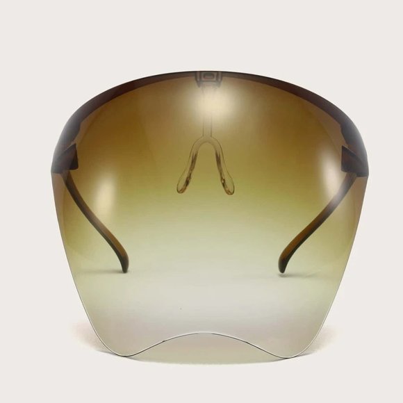 Accessories - BROWN - OLIVE GREEN FACE SHIELD
